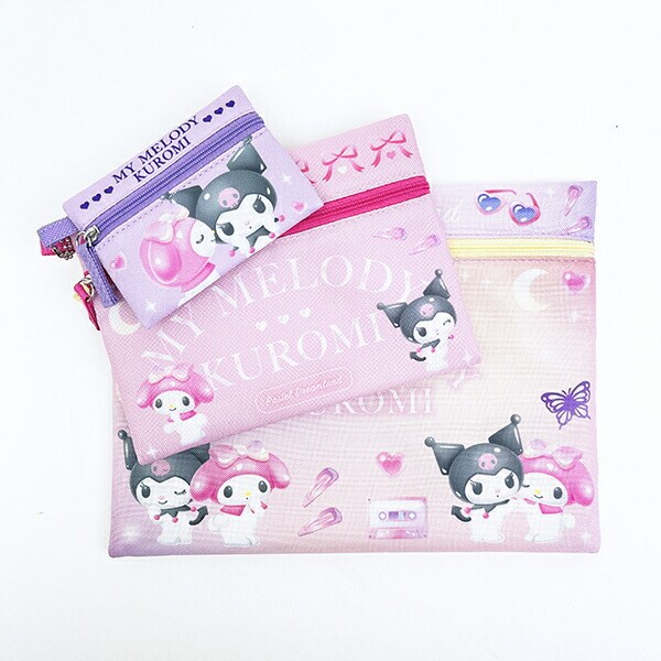 サンリオ マイメロディ クロミ 3連ポーチ パステルドリームランド sanrio