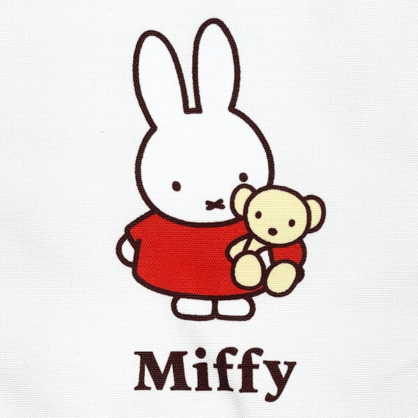 ミッフィー 保冷保温マチ付きトート ギンガムシリーズ レッド miffy