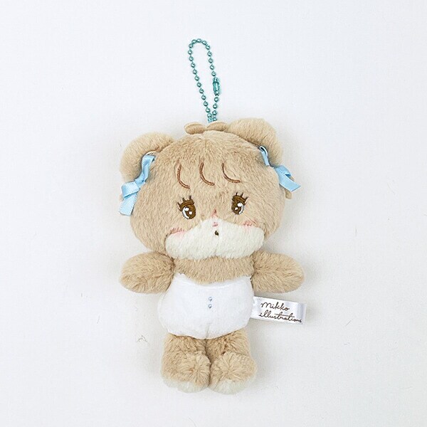 mikko illustrations ミッコ ラテ マスコットキーホルダー