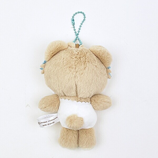 mikko illustrations ミッコ ラテ マスコットキーホルダー