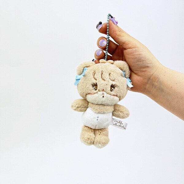 mikko illustrations ミッコ ラテ マスコットキーホルダー