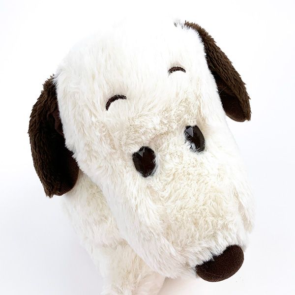 スヌーピー くったりぬいぐるみ M モカ ボア インテリア ギフト ぬいぐるみ