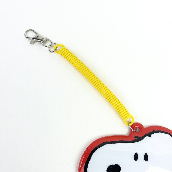 スヌーピー チェキ収納ホルダー ダイカット キーホルダー 推し活  SNOOPY