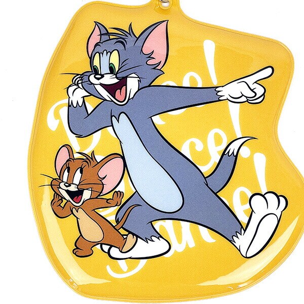 トムとジェリー ダイカットチェキ収納ホルダー イエロー 推し活
