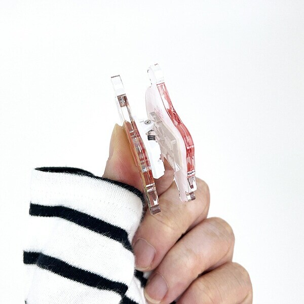 クレヨンしんちゃん アクリルクリップ ノーマルしんちゃん 文具 日本製