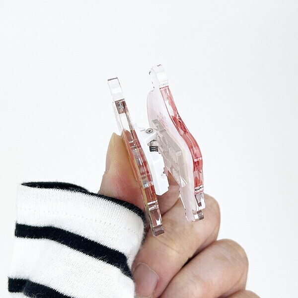 クレヨンしんちゃん アクリルクリップ パジャマしんちゃん 文具 日本製