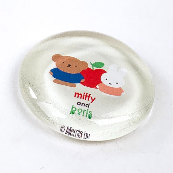 ミッフィー miffy ガラス箸置きIV　miffy＆boris