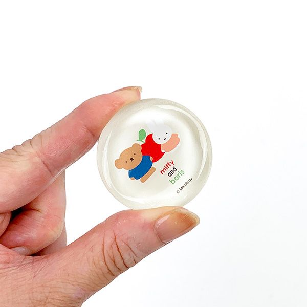 ミッフィー miffy ガラス箸置きIV　miffy＆boris