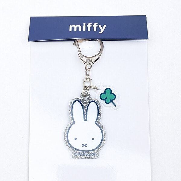 ミッフィー miffy 2連アクリルキーホルダー フェイス クローバーポップシリーズ