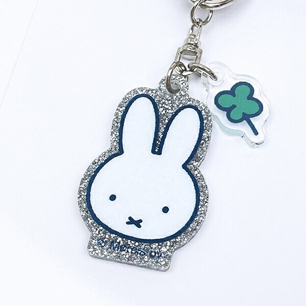 ミッフィー miffy 2連アクリルキーホルダー フェイス クローバーポップシリーズ