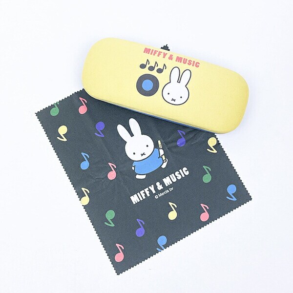 ミッフィー miffy ミュージック 眼鏡ケース MIFFY＆MUSICシリーズ