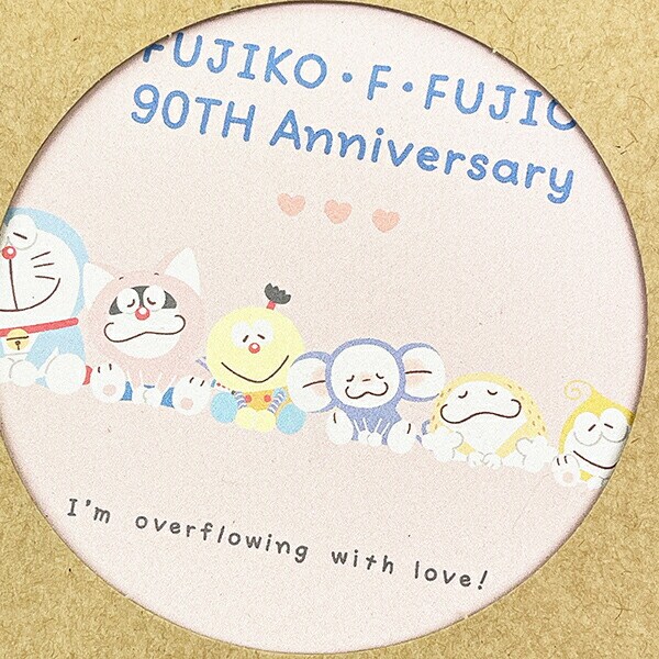 藤子・F・不二雄 吸水コースター お揃い 90TH 生誕90周年 キッチン ランチ 珪藻土