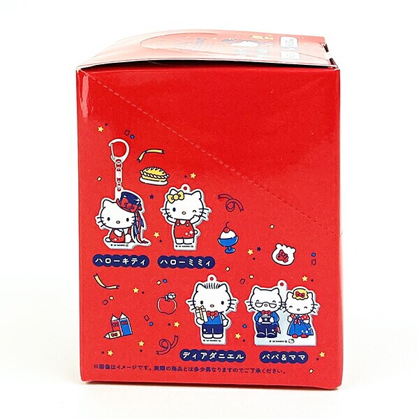 サンリオ ハローキティ50th トレーディングアクリルキーホルダー Sanrio 日本製