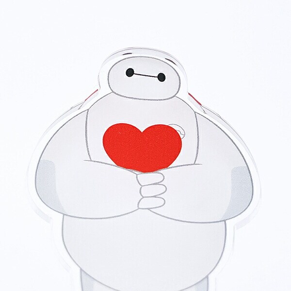 ディズニー ベイマックス アクリルスタンド (ハート) 日本製 Disney