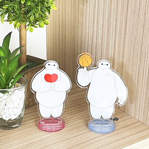 ディズニー ベイマックス アクリルスタンド (ハート) 日本製 Disney