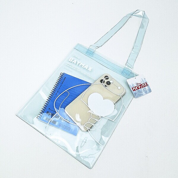 ディズニー ベイマックス クリアミニトートバッグ (ハート) Disney