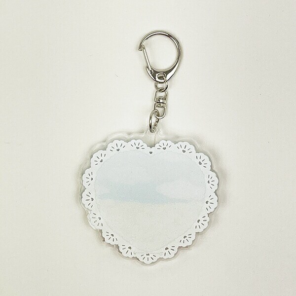 mikko illustrations ミッコ 青空 スライドアクリル キーホルダー  638