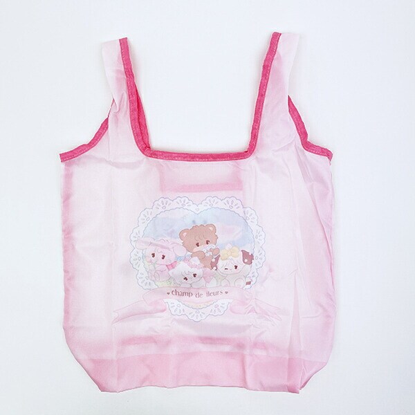 mikko illustrations ミッコ エコバッグ (ピンク)