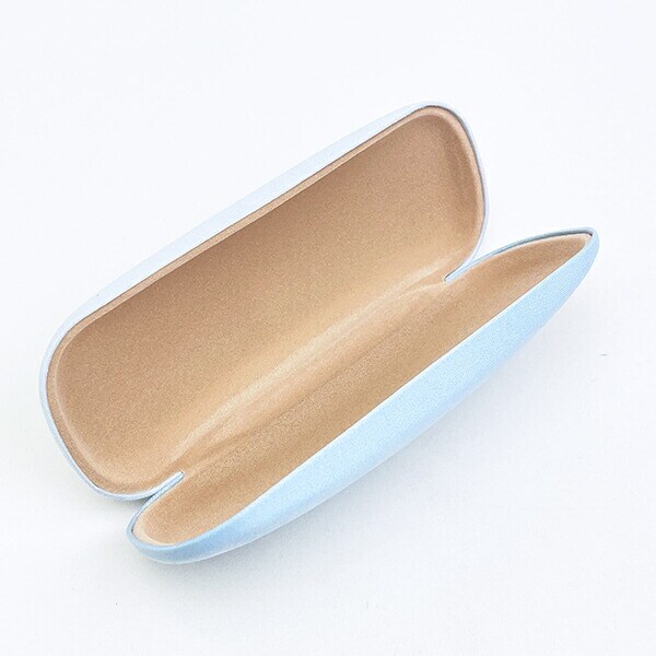 いしよわちゃん 眼鏡ケース フェイス 整列 ブルー