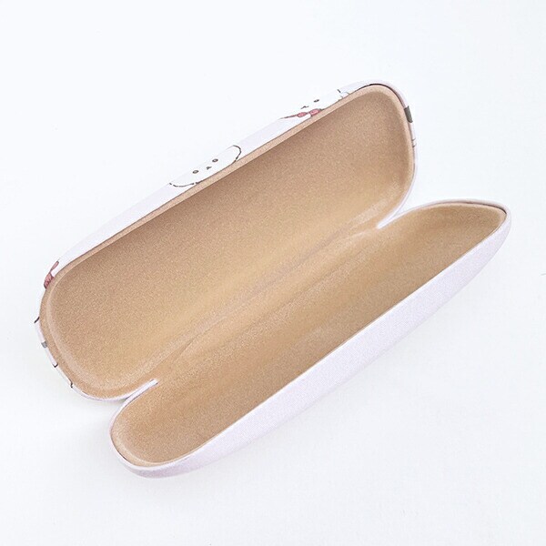 いしよわちゃん 眼鏡ケース フェイス ちらし ピンク