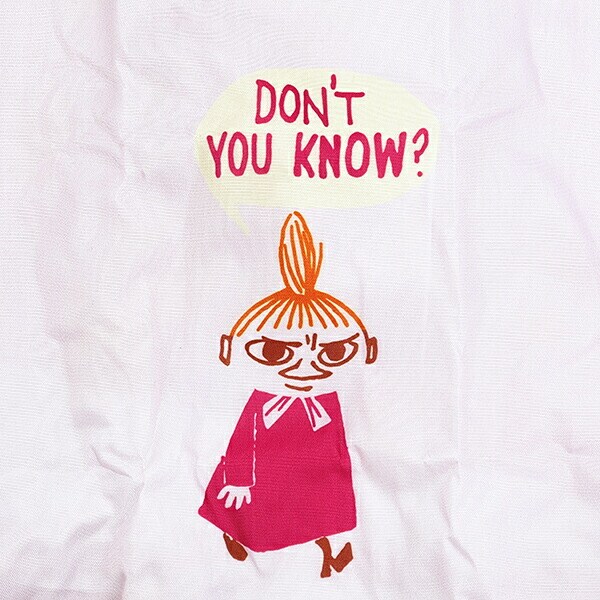 ムーミン リトルミイ エコバッグ 折りたたみバッグ アイボリー MOOMIN