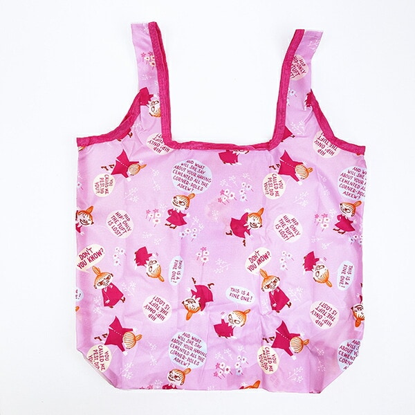 ムーミン リトルミイ エコバッグ 折りたたみバッグ アイボリー MOOMIN