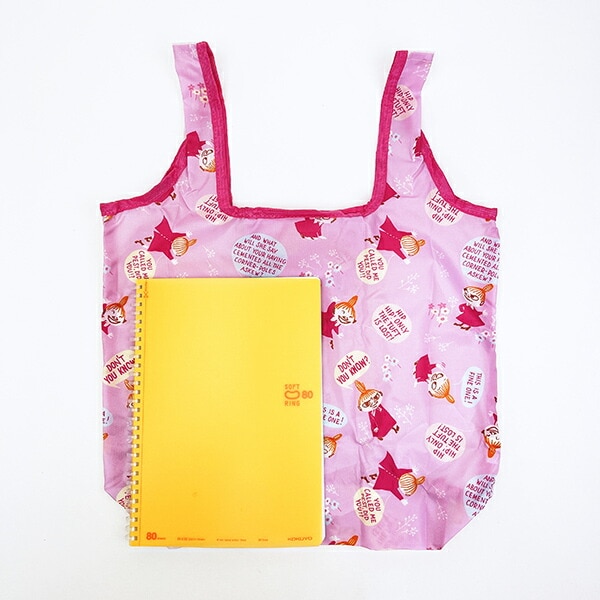 ムーミン リトルミイ エコバッグ 折りたたみバッグ アイボリー MOOMIN