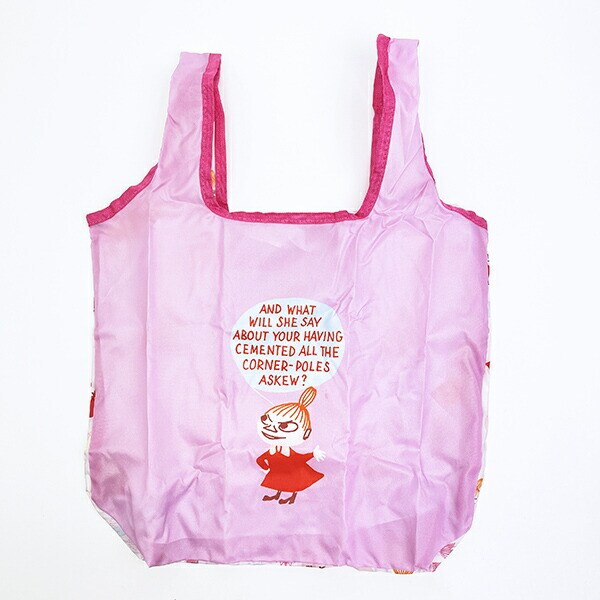 ムーミン リトルミイ エコバッグ 折りたたみバッグ ストライプ MOOMIN