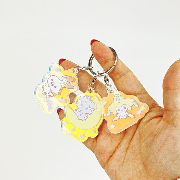 ポケットモンスター ポケモン オーロラアクリルキーホルダーセット ポケピース キッズ