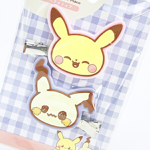ポケットモンスター ラバーヘアクリップ ピカチュウ＆ミミッキュ ポケピース ポケモン