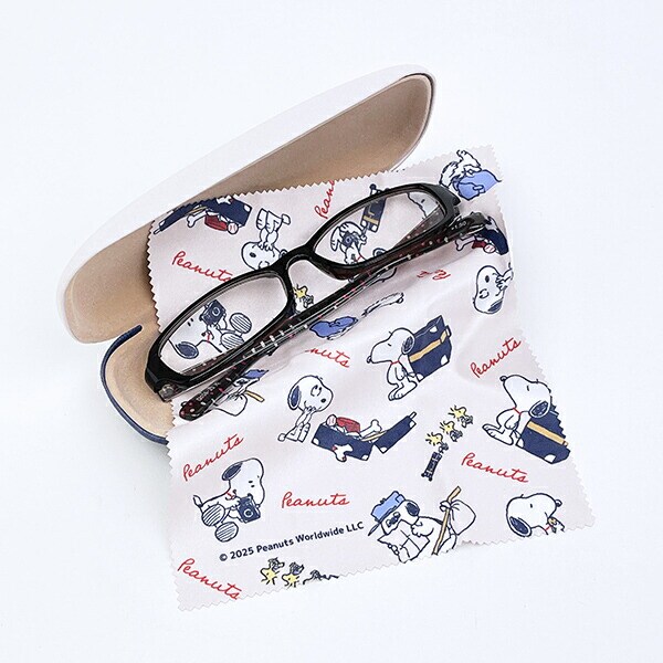 スヌーピー enjoy your trip メガネケース SNOOPY