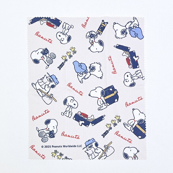 スヌーピー enjoy your trip メガネケース SNOOPY