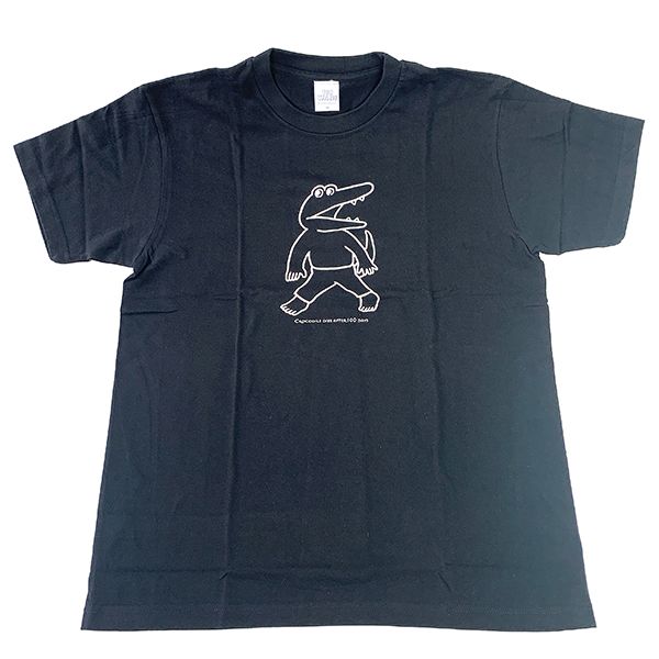 100日後に死ぬワニ tシャツm ワニbk 100日後に死ぬワニ 洋服 ワニ グッズ mサイズ ブラック  (mcor)