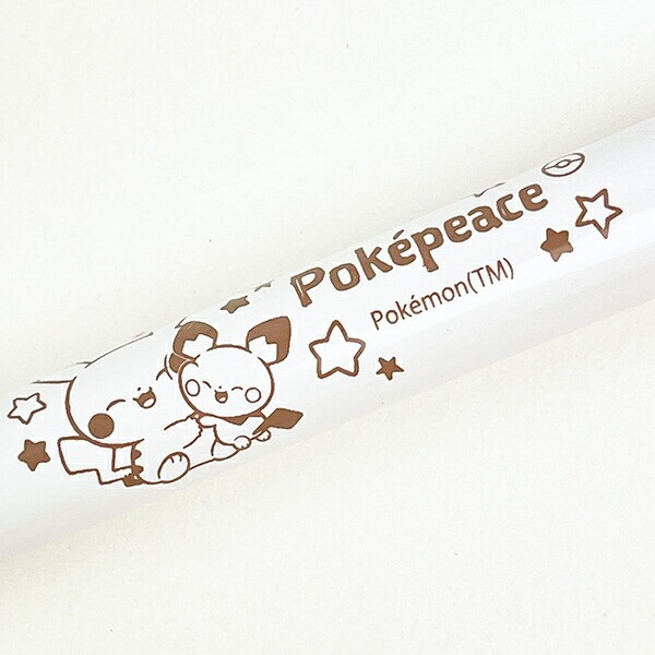 ポケットモンスター ポケモン チャーム付4色ボールペン ポケピース 学校 オフィス 文具