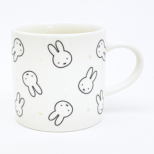 ミッフィー miffy 透かしマグカップ 総柄 コップ ベーシックシリーズ