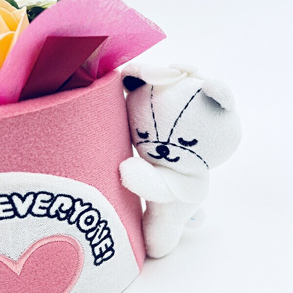 サンリオ サンリオ ハローキティ お花付きぬいぐるみポット ギフトセット フラワーアレジメント 造花 Sanrio