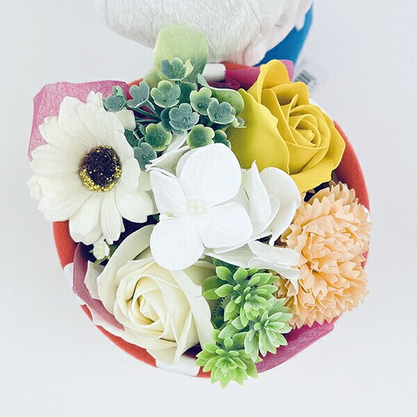 ミッフィー miffy お花付きぬいぐるみポット ギフトセット フラワーアレジメント 造花