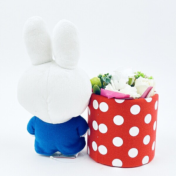 ミッフィー miffy お花付きぬいぐるみポット ギフトセット フラワーアレジメント 造花