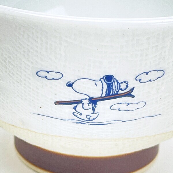 スヌーピー 茶碗 波佐見焼 白色 食器 日本製 SNOOPY