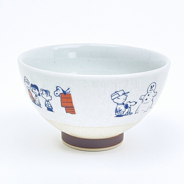 スヌーピー 茶碗 波佐見焼 白色 食器 日本製 SNOOPY