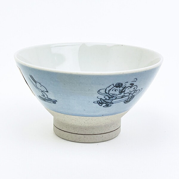 スヌーピー ジョー・クール 波佐見焼 茶碗  空色 食器 日本製 SNOOPY