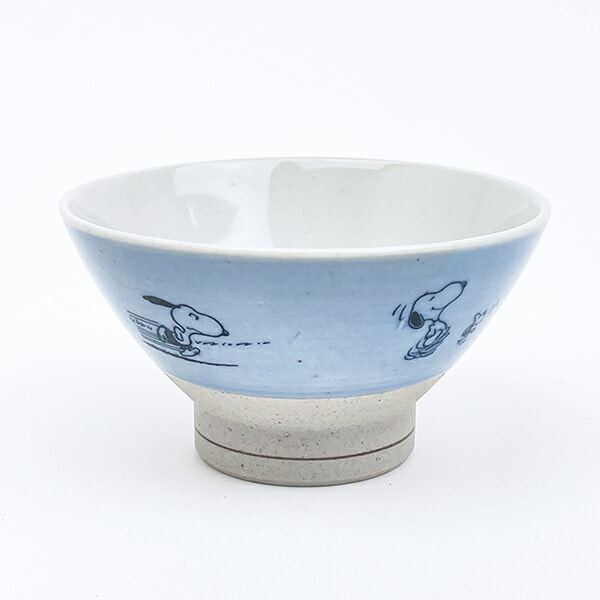スヌーピー ジョー・クール 波佐見焼 茶碗  空色 食器 日本製 SNOOPY