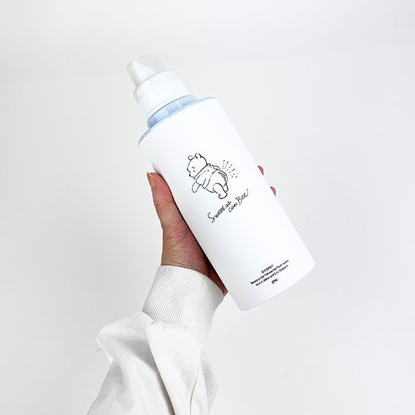 ディズニー くまのプーさん 洗剤 ランドリーボトル ふんわりプー 24cm 洗濯 家事 グッズ すっきり ディズニー