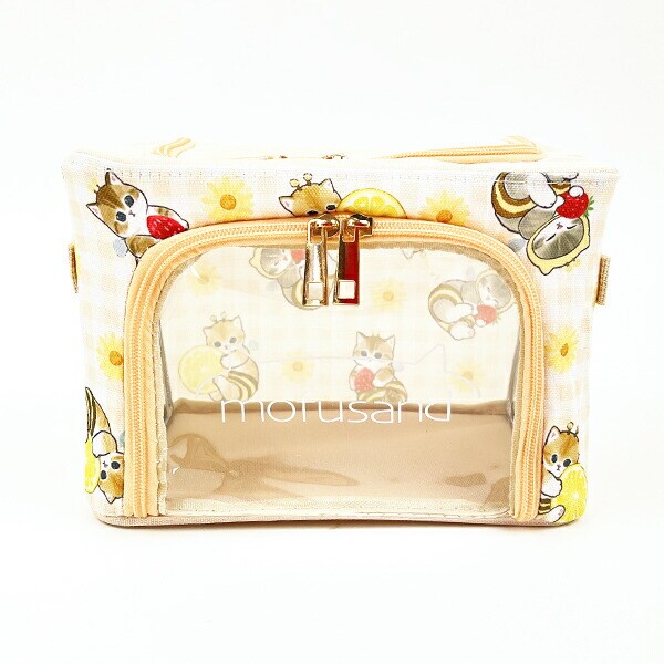 モフサンド mofusand 折り畳み収納BOX 小(はちにゃん) インテリア イエロー