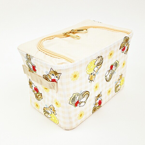 モフサンド mofusand 折り畳み収納BOX 小(はちにゃん) インテリア イエロー