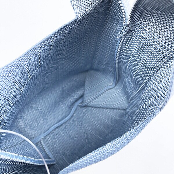 スヌーピー ニットミニトートバッグ ブルー SNOOPY