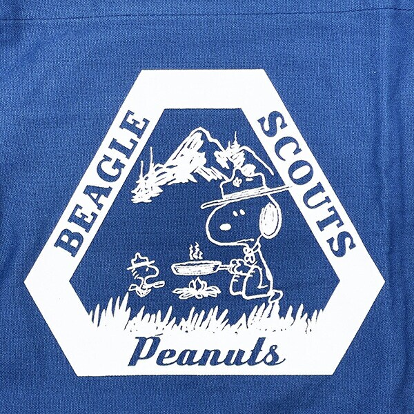 スヌーピー ニュースペーパーバッグ ビーグル・スカウト かばん ネイビー SNOOPY