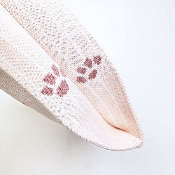 スヌーピー ウッドストック ニットミニトートバッグ ピンク SNOOPY