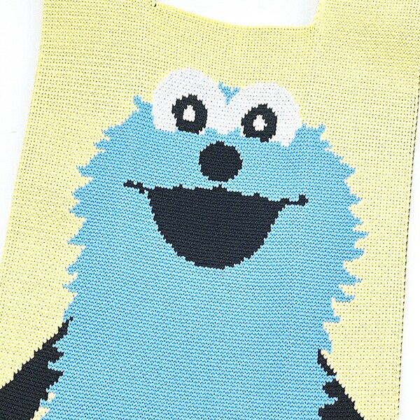 パペットスンスン ニットトートバッグ