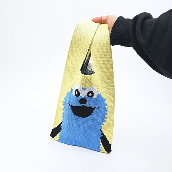 パペットスンスン ニットトートバッグ